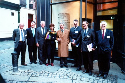 HRH King Charles III visit to North East Workspace when he was The Prince of Wales